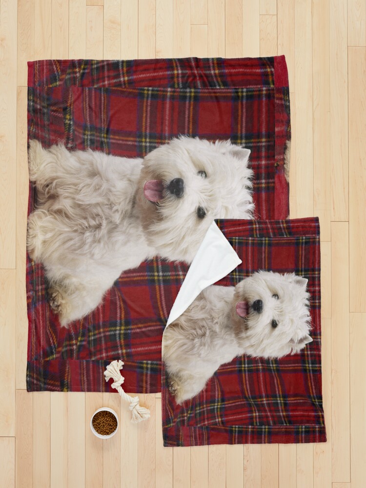 Westie dog blanket hot sale