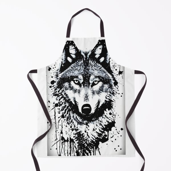 Item preview, Splatter Ink Wolf Art designed and sold by Jrw-Design.
