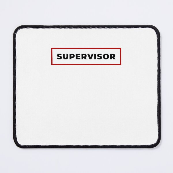 Item preview, Supervisor with red frame designed and sold by SVPOD.