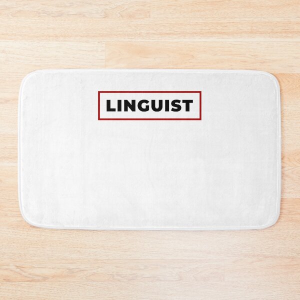 Item preview, Linguist with red frame designed and sold by SVPOD.