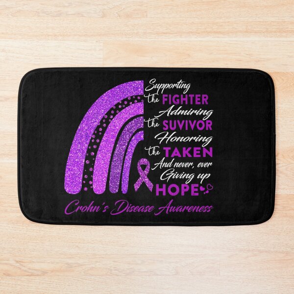 Item preview, Crohn's Disease Warrior Supporting Fighter Crohn's Disease Awareness designed and sold by Gillosina.