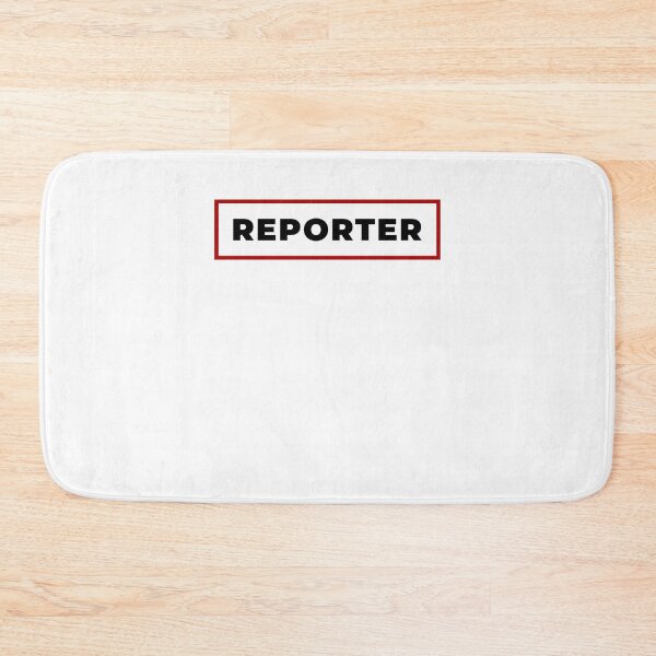 Item preview, Reporter with red frame designed and sold by SVPOD.