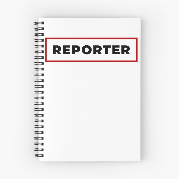 Item preview, Reporter with red frame designed and sold by SVPOD.