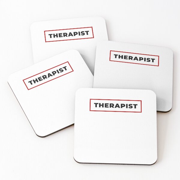 Item preview, Terapeuta con marco rojo designed and sold by SVPOD.