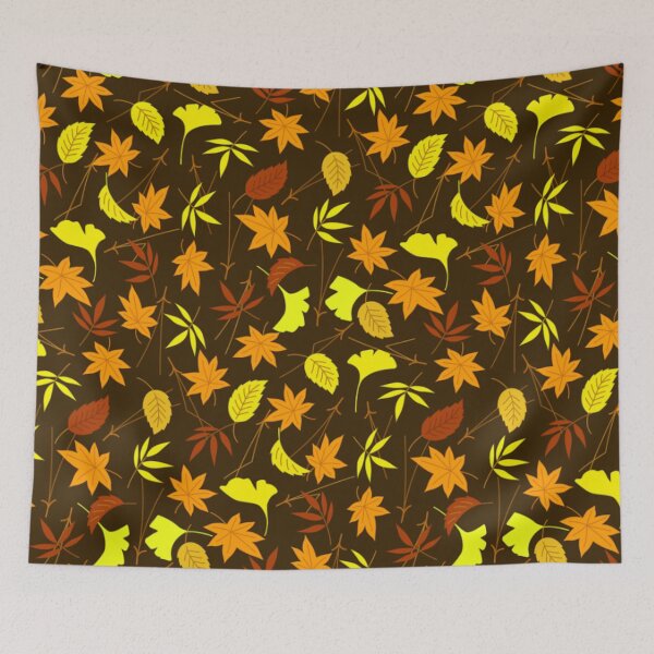 Item preview, Autumn Leaf Pattern designed and sold by TotallyRetroArt.