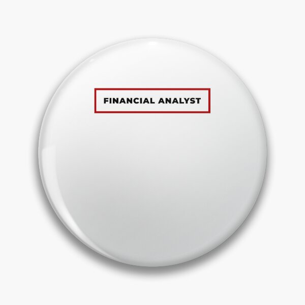 Item preview, Financial analyst with red frame designed and sold by SVPOD.