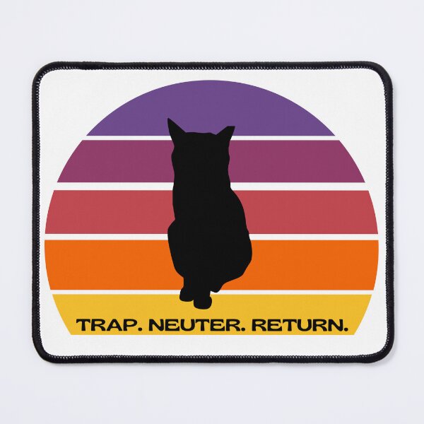 Item preview, TNR Cat in a Sunset designed and sold by catladyjoy.