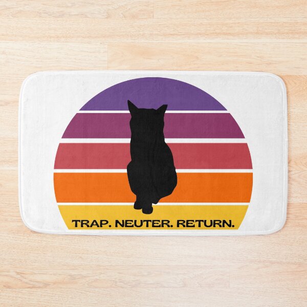 Item preview, TNR Cat in a Sunset designed and sold by catladyjoy.