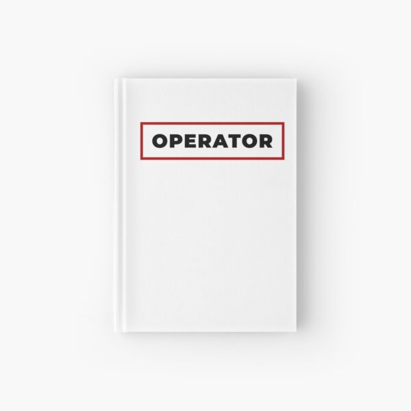 Item preview, Operator with red frame designed and sold by SVPOD.