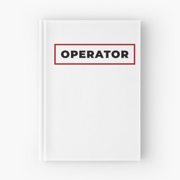 Item preview, Operator with red frame designed and sold by SVPOD.