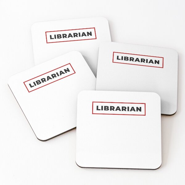 Item preview, Librarian with red frame designed and sold by SVPOD.