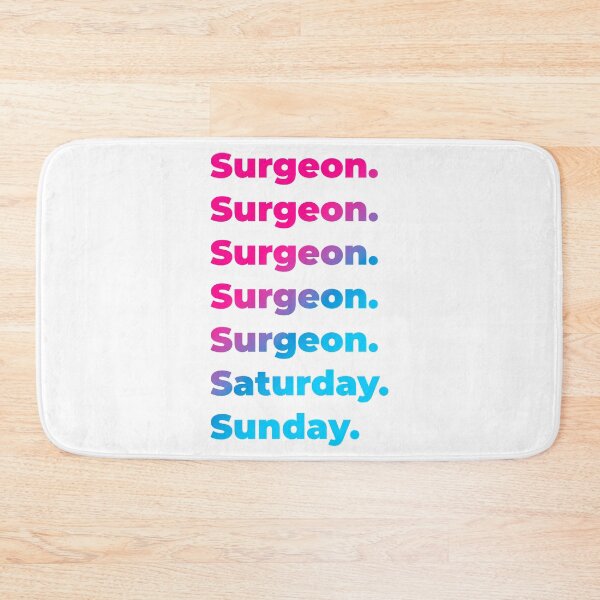 Item preview, Surgeon work week designed and sold by SVPOD.