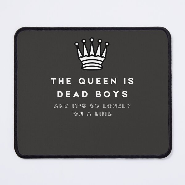 Item preview, The Queen is Dead Boys. And it's so lonely on a limb. designed and sold by Kenneth Billings.