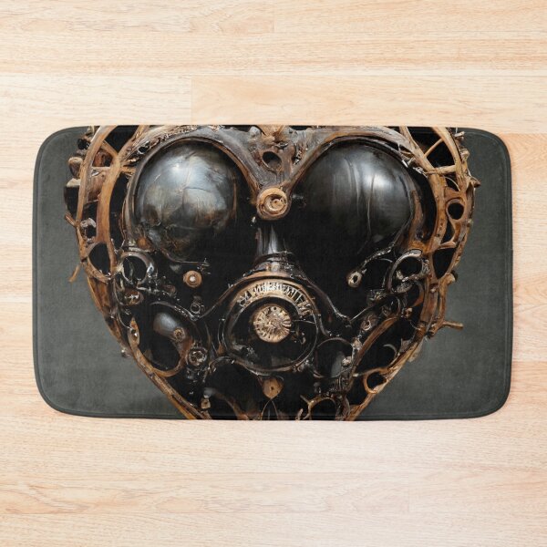 Item preview, Dark Mechanical Steampunk Heart designed and sold by 3DPerfectPrints.
