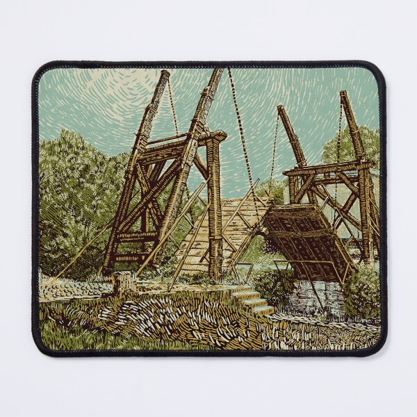 Aperçu de l'œuvre Pont Langlois, Pont Van Gogh, Arles créée et vendue par maria0505.