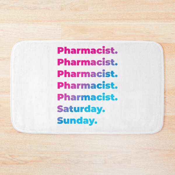 Item preview, Pharmacist work week designed and sold by SVPOD.