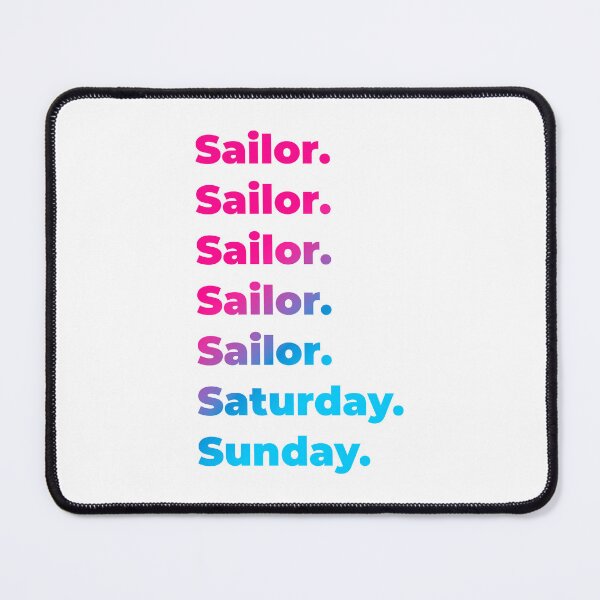 Item preview, Sailor work week designed and sold by SVPOD.
