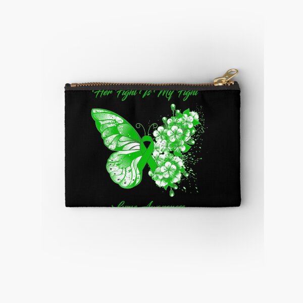 Item preview, Her Fight Is My Fight Lyme Awareness Butterfly Ribbon Gifts designed and sold by Adropine.