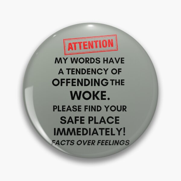 Item preview, Facts Over Feelings Offending The Woke - Political designed and sold by OutdoorsZee1.