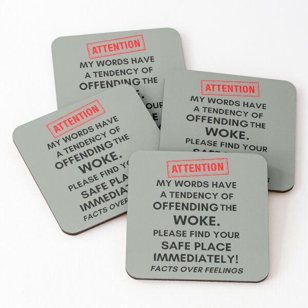 Item preview, Facts Over Feelings Offending The Woke - Political designed and sold by OutdoorsZee1.