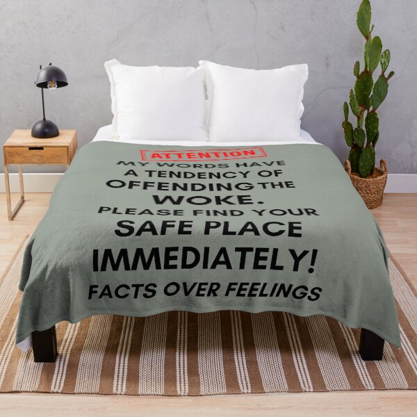 Item preview, Facts Over Feelings Offending The Woke - Political designed and sold by OutdoorsZee1.