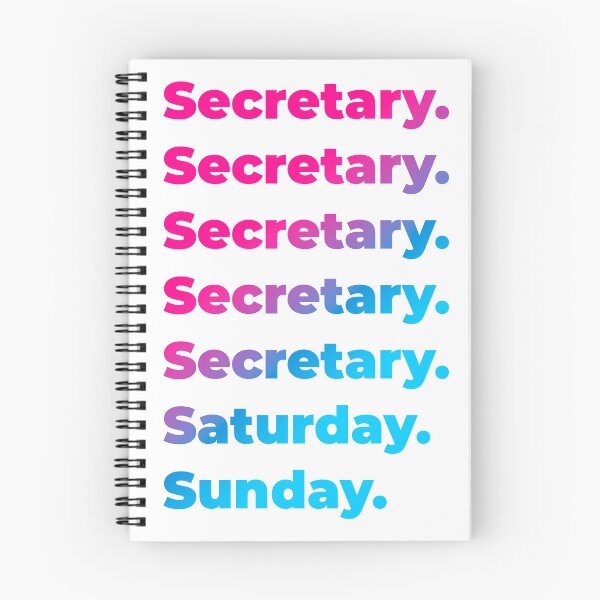Item preview, Secretary work week designed and sold by SVPOD.