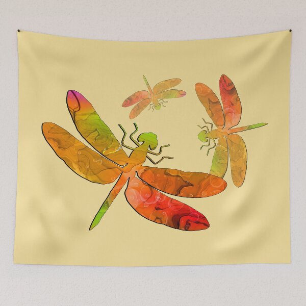 Item preview, Fantasy Tropical Dragonfly Symbolism designed and sold by LaRoach Digital Arts.