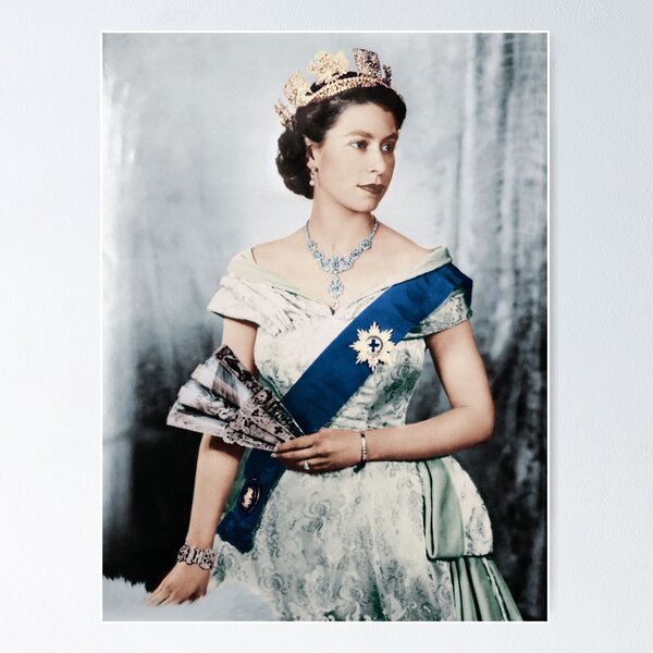 Queen Elizabeth - UK - United Kingdom Queen Poster