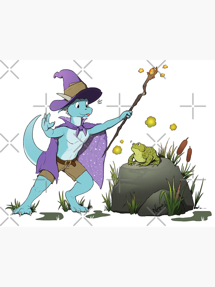 Kobold Wizard Sticker For Sale By Nyhgault Redbubble