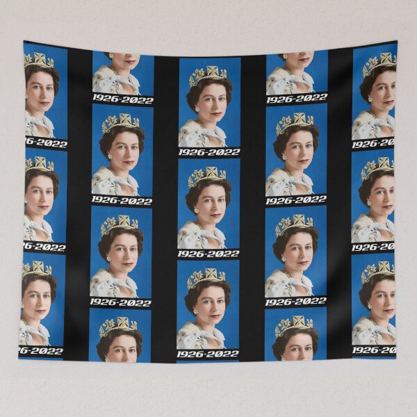 Item preview, Rip Queen Elizabeths II Queen Of The United Kingdom God Save The Queen designed and sold by gronthik.