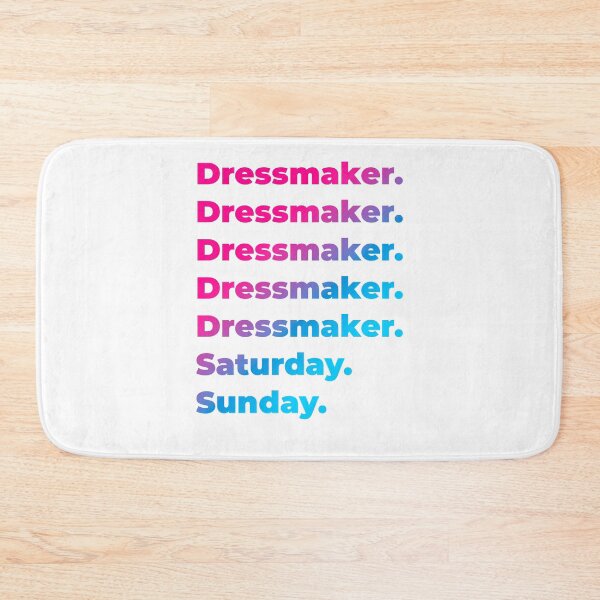 Item preview, Dressmaker work week designed and sold by SVPOD.
