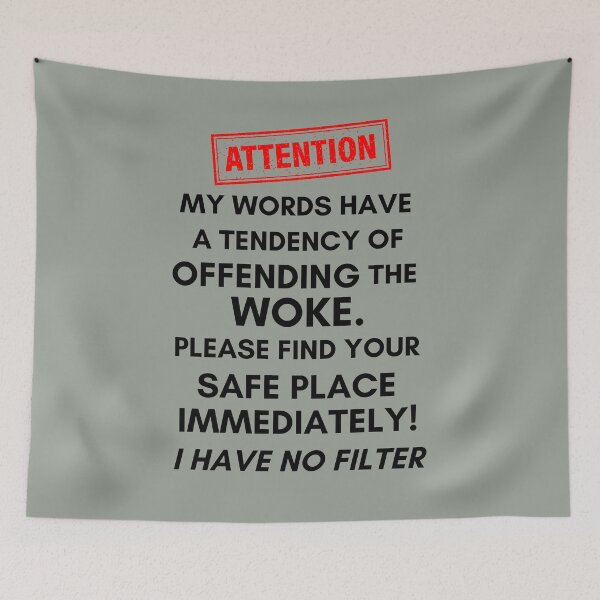Item preview, Facts Over Feelings I Have No Filter Offending The Woke - Political designed and sold by OutdoorsZee1.