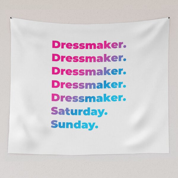 Item preview, Dressmaker work week designed and sold by SVPOD.