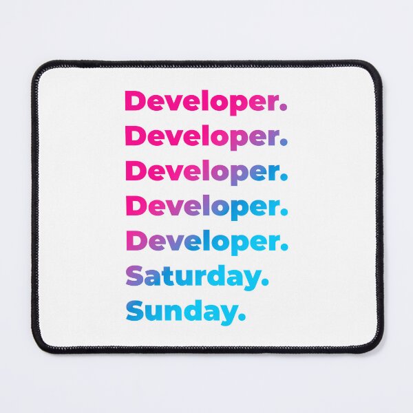 Item preview, Developer work week designed and sold by SVPOD.