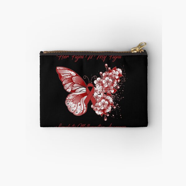 Item preview, Her Fight Is My Fight Lymphatic Malformation Awareness Butterfly Ribbon Gifts designed and sold by Adropine.