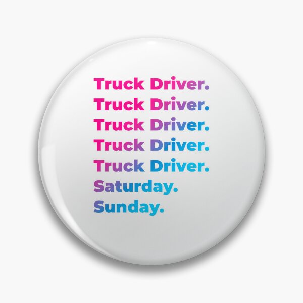 Item preview, Truck Driver work week designed and sold by SVPOD.