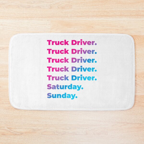 Item preview, Truck Driver work week designed and sold by SVPOD.