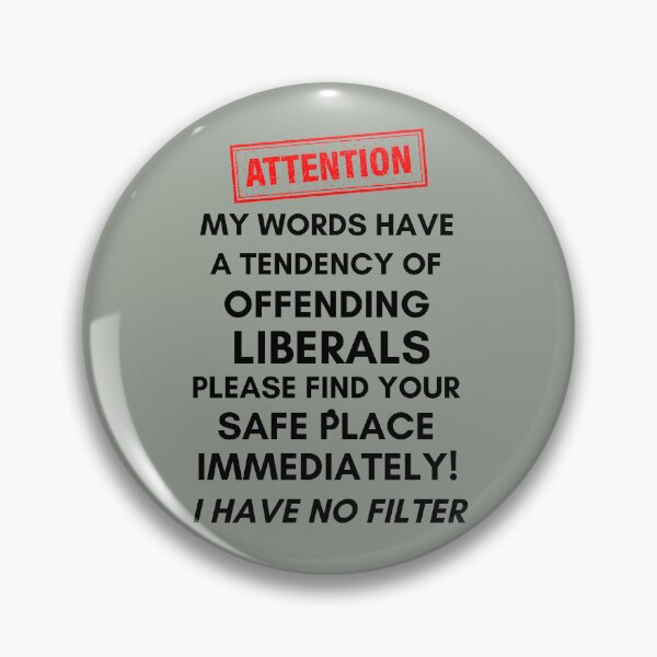 Item preview, Facts Over Feelings I Have No Filter Offending Liberals - Political designed and sold by OutdoorsZee1.