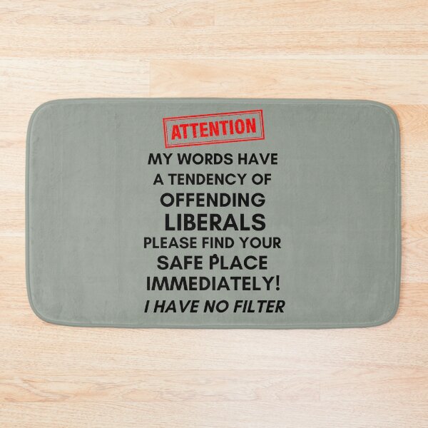 Item preview, Facts Over Feelings I Have No Filter Offending Liberals - Political designed and sold by OutdoorsZee1.