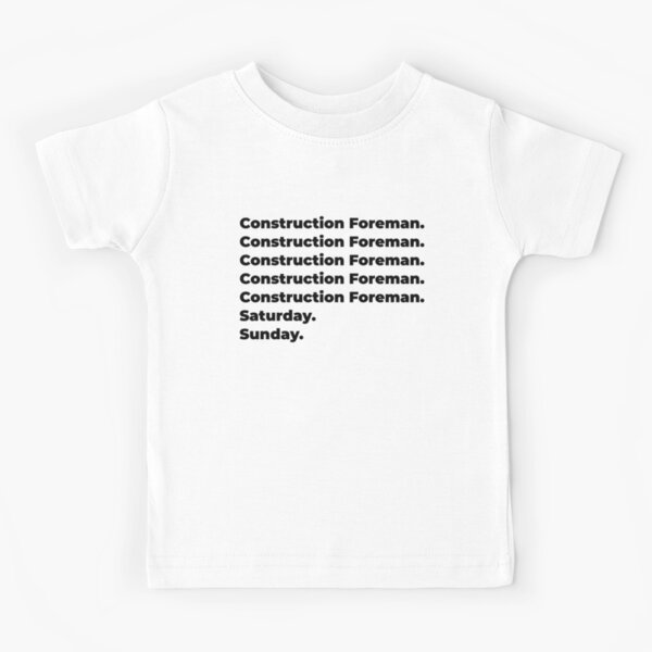 Kinder T-Shirts: Baumeister