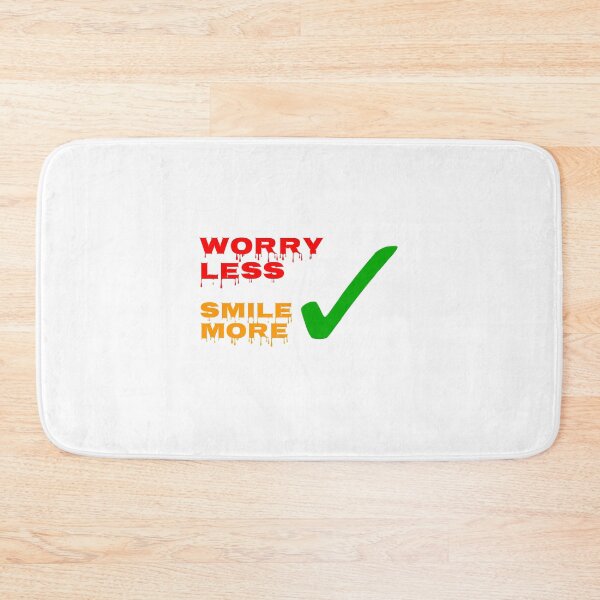 Item preview, worry less smile more designed and sold by Top-artistO.