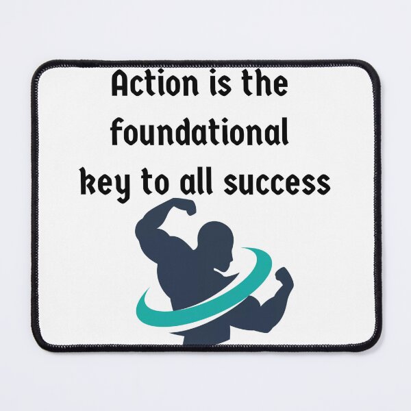 Item preview, Action is the foundational key to the success  designed and sold by Hadimubeen.