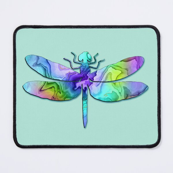 Item preview, Fantasy Rainbow Dragonfly Symbolism designed and sold by LaRoach Digital Arts.