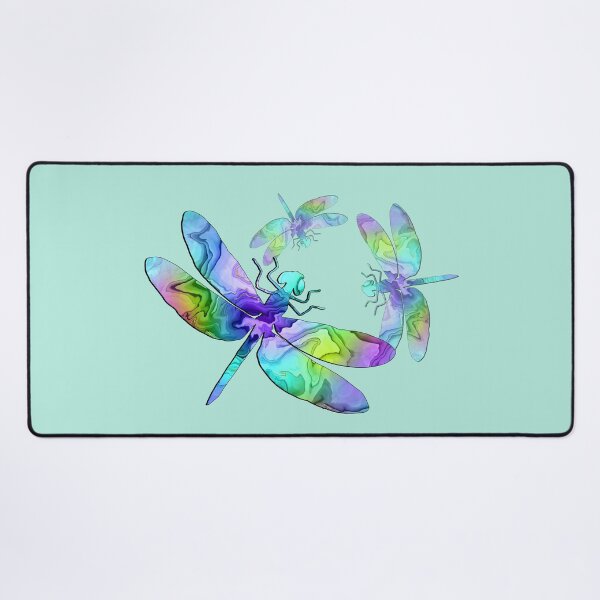 Item preview, Fantasy Rainbow Dragonfly Symbolism designed and sold by LaRoach Digital Arts.