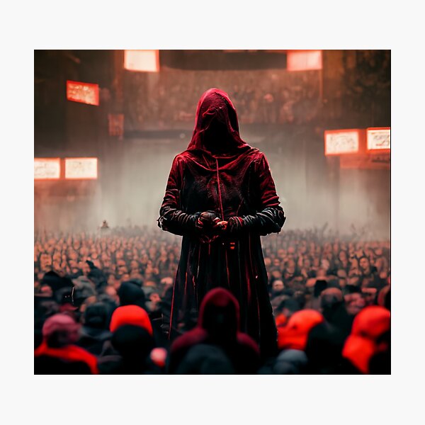 Item preview, Ominous Red Hooded Leader designed and sold by 3DPerfectPrints.