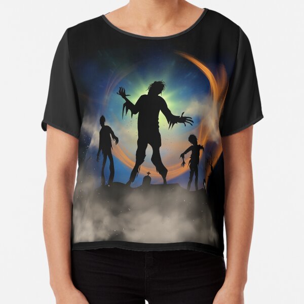 Item preview, The Creeps come out at Night... A creepy graveyard scene for Halloween designed and sold by ditzy-designs.