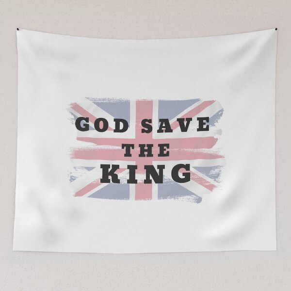 Item preview, God bless the king,God save the king, Carles III designed and sold by T-Look.