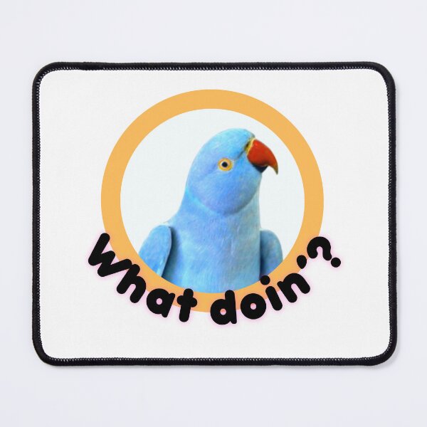 Item preview, What Doin'? Parrot Bird designed and sold by VirtualFaries.