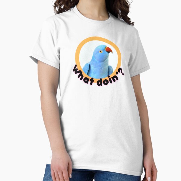 Item preview, What Doin'? Parrot Bird designed and sold by VirtualFaries.