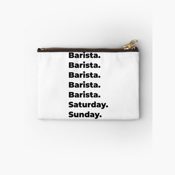 Item preview, Barista funny workweek designed and sold by SVPOD.
